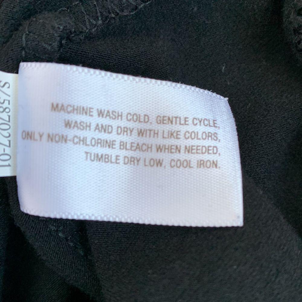 Old Navy Maternity Cotton Yoga Pants Leggings Set of 3 S Black - Picture 8 of 16